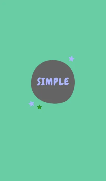 [LINE着せ替え] SIMPLE COLOR STAR THEME 20の画像1