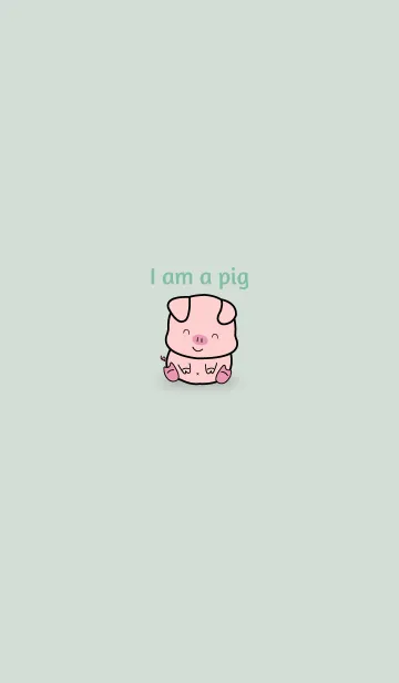 [LINE着せ替え] I am a Pig 59の画像1