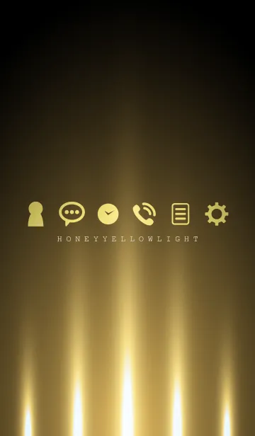 [LINE着せ替え] HONEY YELLOW LIGHT 2の画像1