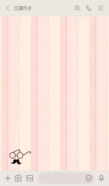 [LINE着せ替え] メガネと髭27の画像2