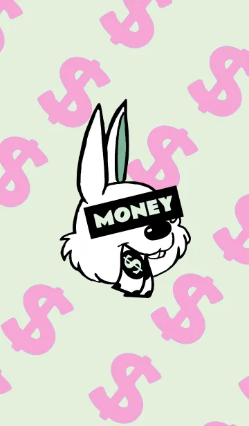 [LINE着せ替え] マネー ラビット 344の画像1