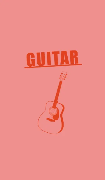 [LINE着せ替え] GUITAR COLOR  薄紅の画像1