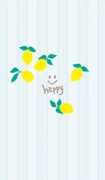 [LINE着せ替え] レモン シンプルかわいい12の画像1