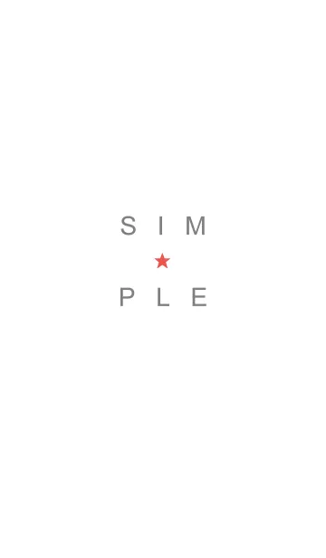 [LINE着せ替え] SIMPLE STAR 63の画像1