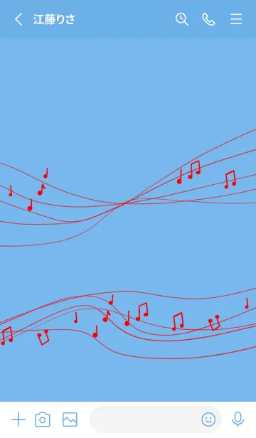 [LINE着せ替え] 太陽の中の音楽01の画像2