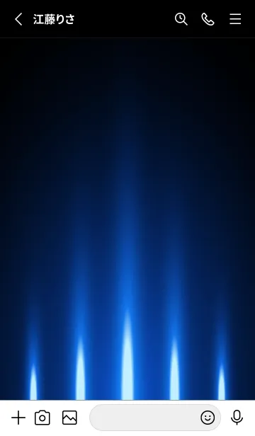 [LINE着せ替え] SUNNY BLUE LIGHT 2の画像2