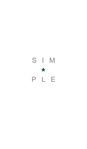 [LINE着せ替え] SIMPLE STAR 64の画像1