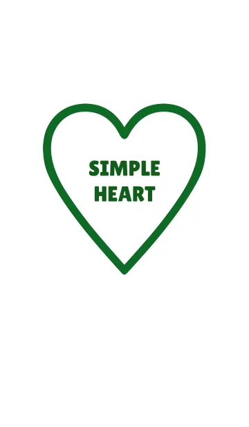 [LINE着せ替え] SIMPLE HEART THEME 227の画像1