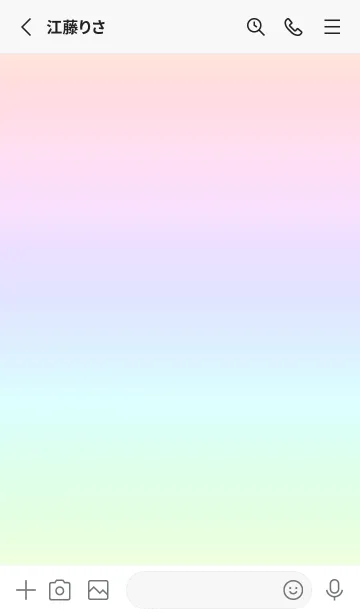 [LINE着せ替え] bw color rainbow G01の画像2