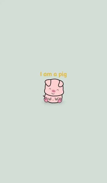 [LINE着せ替え] I am a Pig 61の画像1