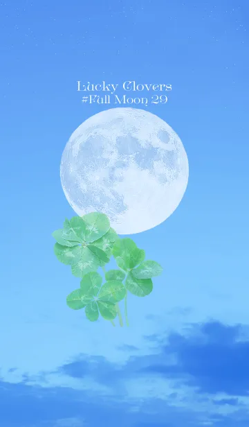 [LINE着せ替え] Lucky Clovers #Full Moon 29の画像1