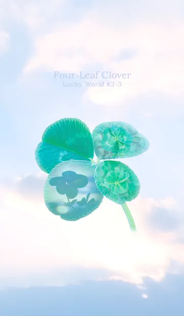[LINE着せ替え] Four-Leaf Clover Lucky World #2-3の画像1