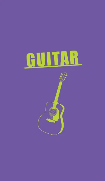 [LINE着せ替え] GUITAR COLOR  菫色の画像1