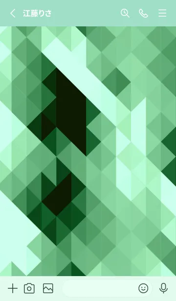 [LINE着せ替え] Geometric Theme 357の画像2