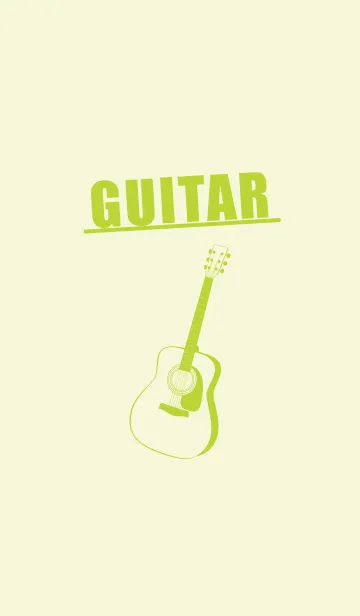 [LINE着せ替え] GUITAR COLOR  ペールホワイトリリーの画像1