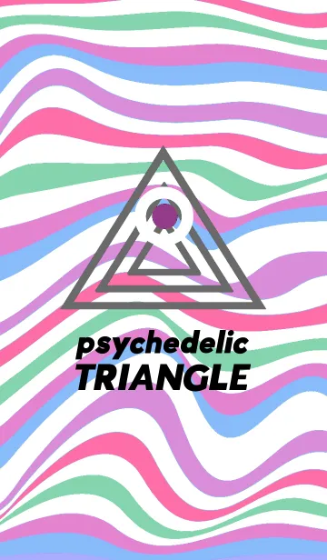 [LINE着せ替え] psychedelic triangle THEME 191の画像1