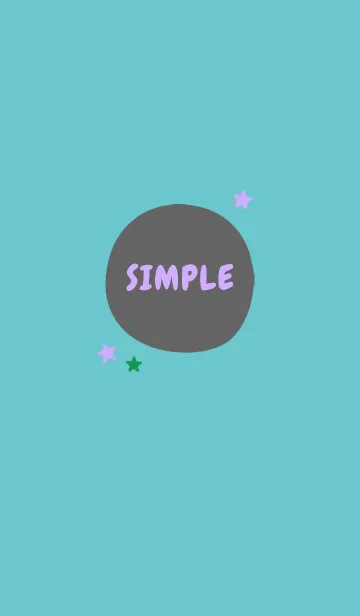 [LINE着せ替え] SIMPLE COLOR STAR THEME 21の画像1