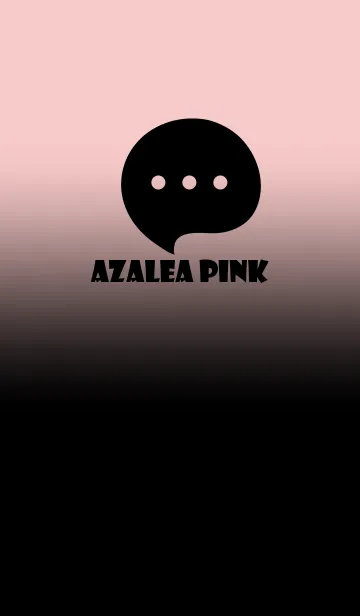 [LINE着せ替え] Black & Azalea Pink Theme V4 (JP)の画像1