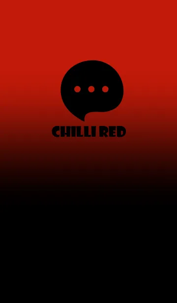 [LINE着せ替え] Black & Chilli Red Theme V4 (JP)の画像1