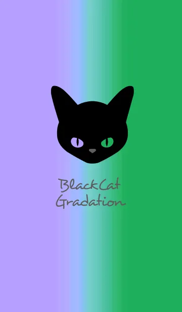 [LINE着せ替え] ブラック キャット 141の画像1