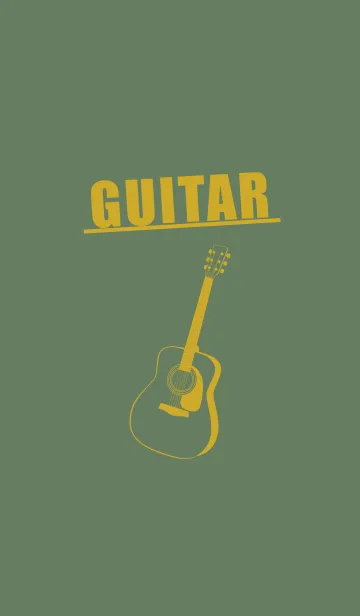 [LINE着せ替え] GUITAR COLOR  エルムグリーンの画像1