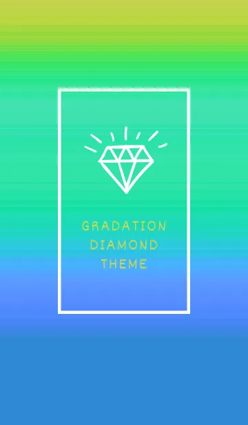 [LINE着せ替え] グラデーション ダイアモンド  229の画像1