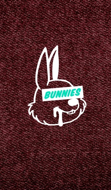 [LINE着せ替え] カラー デニム バニー 6の画像1