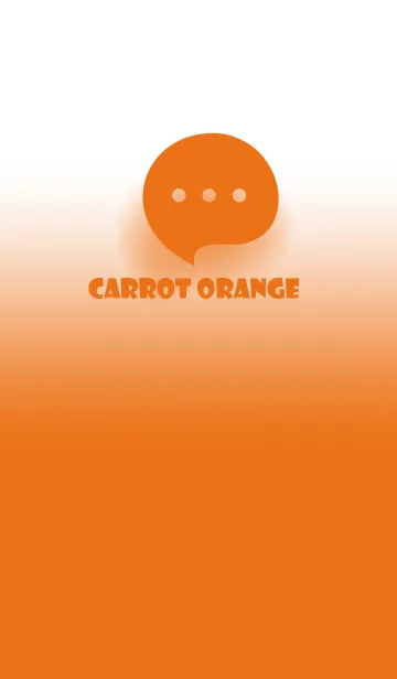 [LINE着せ替え] Carrot Orange & White Theme V.4 (JP)の画像1