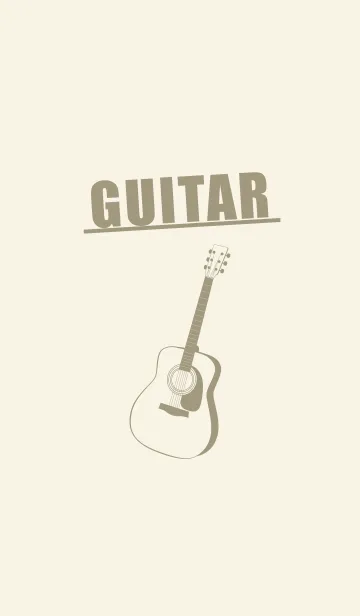 GUITAR COLOR  アイボリーの着せ替えメイン画像