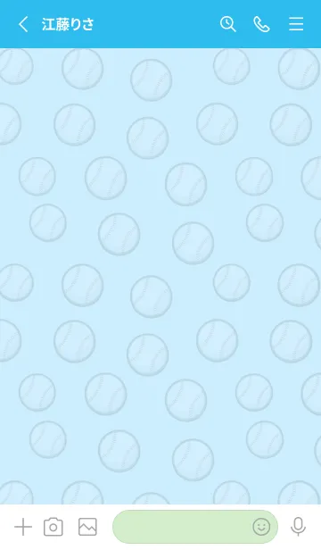 [LINE着せ替え] 野球実況くん2023の画像2