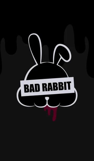 [LINE着せ替え] BAD RABBIT-DARK 8の画像1