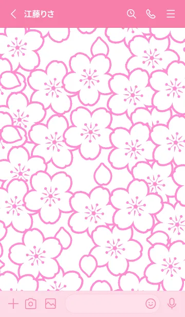 [LINE着せ替え] サクラ 19の画像2