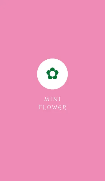 [LINE着せ替え] MINI FLOWER THEME .25の画像1