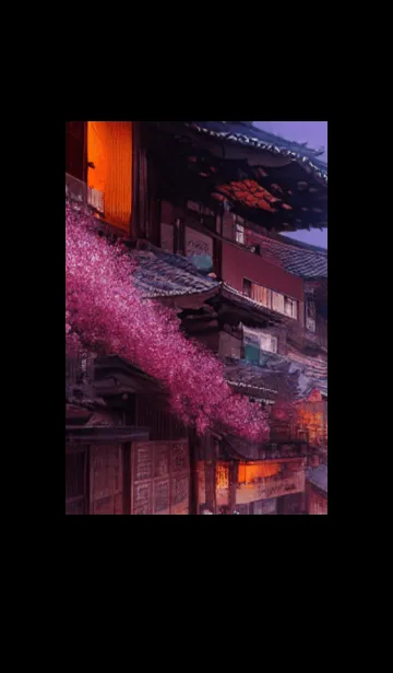 和の夜桜#DO029。の着せ替えメイン画像