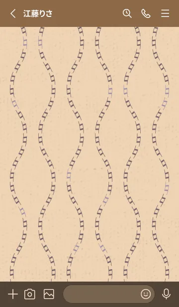 [LINE着せ替え] 和音 立涌とナチュラル 厳か01版の画像2