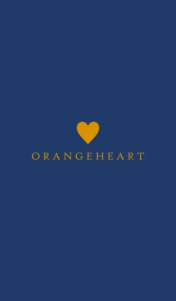 [LINE着せ替え] ORANGE HEART - 17 -の画像1