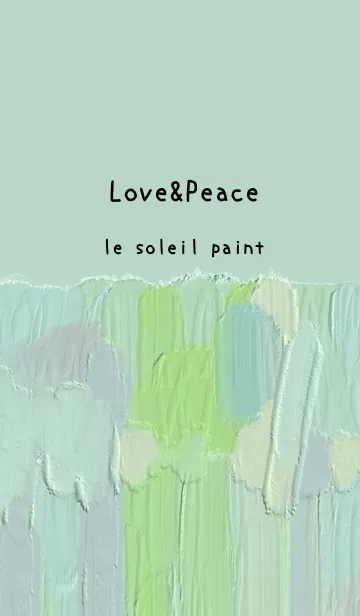 [LINE着せ替え] 油絵アート【le soleil paint 403】の画像1