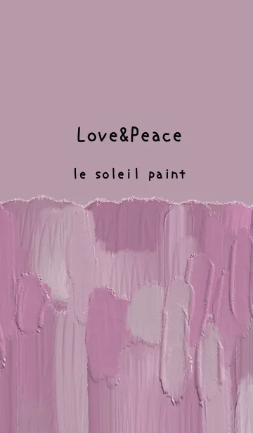 [LINE着せ替え] 油絵アート【le soleil paint 407】の画像1