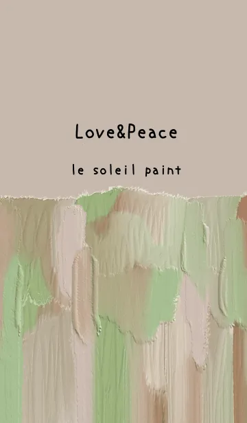 [LINE着せ替え] 油絵アート【le soleil paint 408】の画像1