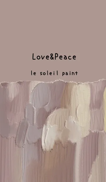 [LINE着せ替え] 油絵アート【le soleil paint 414】の画像1