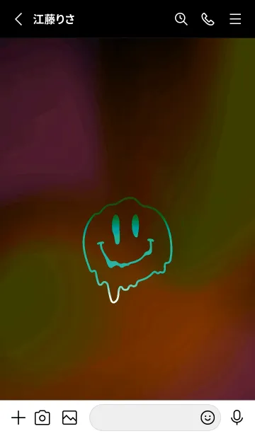 [LINE着せ替え] サイケデリック スマイル _27の画像2