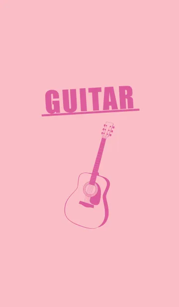 [LINE着せ替え] GUITAR COLOR  ライトオーキッドピンクの画像1