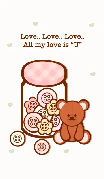 [LINE着せ替え] Pastel buttons 4の画像1