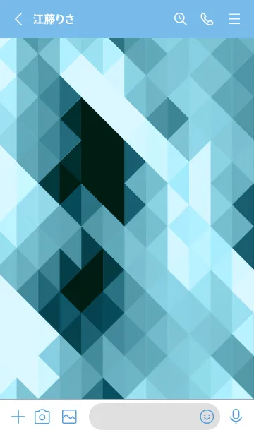 [LINE着せ替え] Geometric Theme 359の画像2