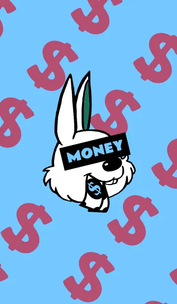 [LINE着せ替え] マネー ラビット 347の画像1