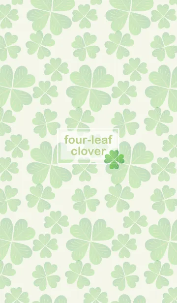 [LINE着せ替え] four leaf clover 51の画像1