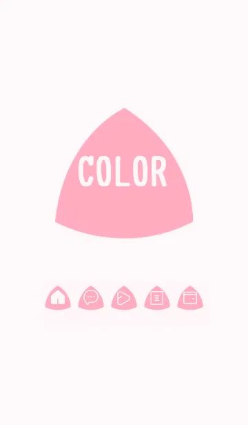 [LINE着せ替え] pink color L24の画像1