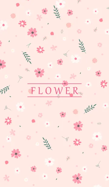 [LINE着せ替え] MANY FLOWERS PINK 87の画像1