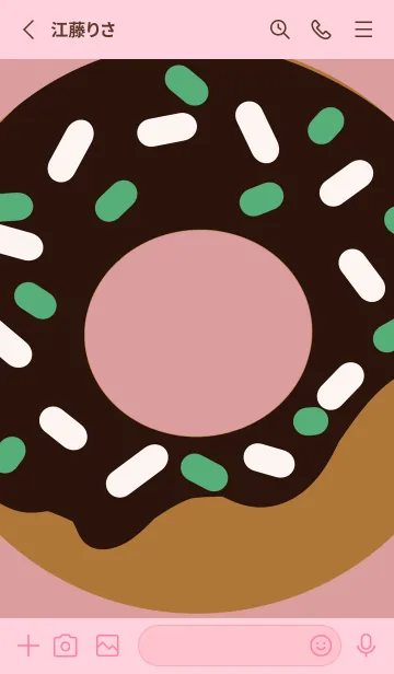 [LINE着せ替え] DONUTSSの画像2