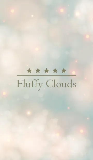 [LINE着せ替え] Fluffy Clouds RETRO.MEKYM 17の画像1